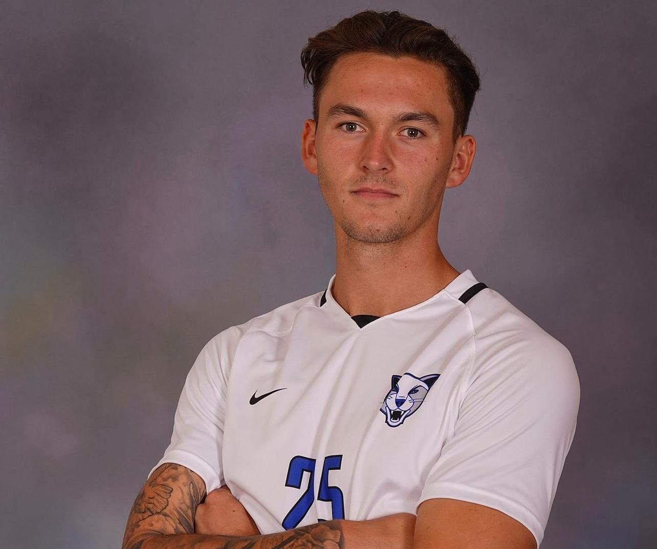 Former Football Academy player and Sport student, Alfie Hyett, won a scholarship to the States and has played for US uni soccer teams in South Carolina, North Carolina and now New York